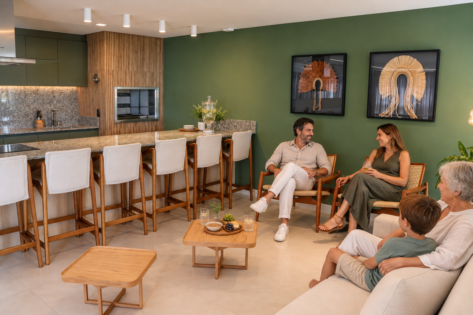 Al Mare Beach Front: um lugar pensado para cada momento, dentro e fora de casa